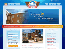Tablet Screenshot of bluewaveguesthouse.com